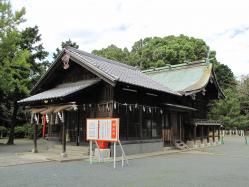 名島神社と名島城跡